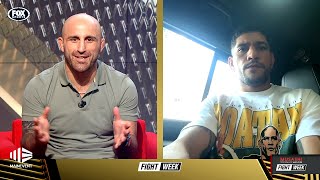 Alex Pereira interview  Volkanovski amp Dan Hooker ahead of UFC 303  Fox Sports Australia [upl. by Anerda]