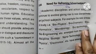 Need for reframing school subjectssem2understanding disciplines and subjectsunit3 [upl. by Merola]