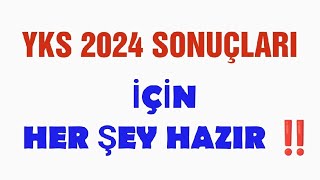 YKS 2024 SONUÇLARI NE ZAMAN AÇIKLANACAK ❓ yks2024 2024yks [upl. by Okim939]