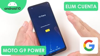 Eliminar Cuenta de Google Motorola Moto G9 Power  Android 10 [upl. by Lyford367]