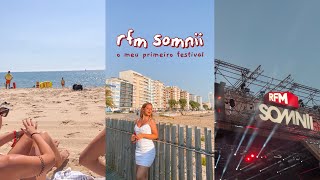 RFM SOMNII 🎸 o meu primeiro festival 4 dias na praia da figueira da foz [upl. by Debbi685]