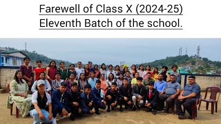 Farewell of Class X 202425 batch [upl. by Finnegan]