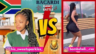 Bacardi Dance Battle HisSweetSparkles VS Bombshell RSA  Amapiano dancevideo [upl. by Octavia]