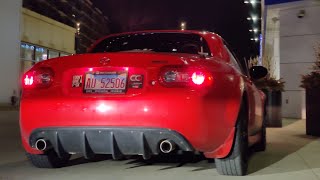 NC Miata 75 Ebay Rear Diffuser Install Check Update Video [upl. by Ecinhoj451]