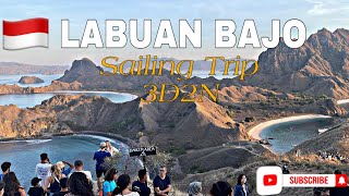 Labuan Bajo Komodo Island  Sailing Trip  Indonesia Vlog [upl. by Airlee375]