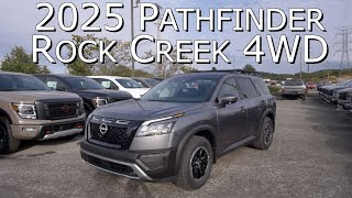 New 2025 Nissan Pathfinder Rock Creek 4WD at Nissan of Cookeville [upl. by Selwyn592]