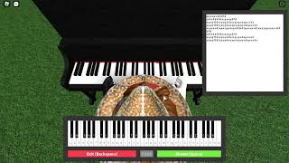 Rick Roll Roblox Piano [upl. by Grunberg254]
