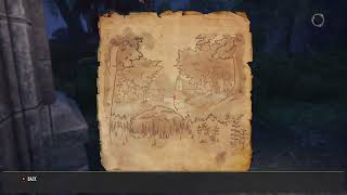 Blackwood Treasure map 6 Elder Scrolls Online [upl. by Nylzzaj]