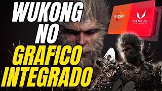 Wukong black myth Rodando sem Placa de video  Vega 7 do Ryzen 5 5600GT [upl. by Karilla]