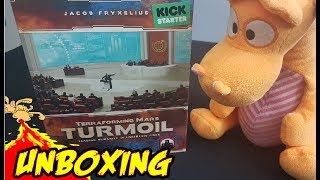 Terraforming Mars Turmoil  Unboxing and Preview [upl. by Lamaaj]