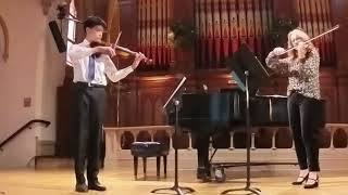 Gavotte by JB Lully Violin Duet [upl. by Bbor467]