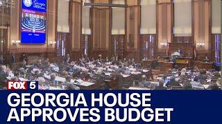 Georgia House approves 2024 budget [upl. by Nesrac]