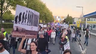 05102022 münchen Hasenbergl Demo für bezahlbares Leben Ende aller Coronamaßnahmen [upl. by Artened]