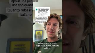 greenscreen quanto ruba lo Stato italiano tramite l’Inps investire in un fondo pensionistico [upl. by Gustaf915]