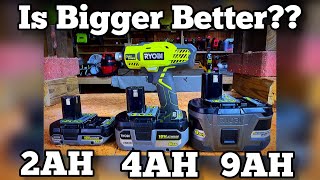 Will a 9AH Battery Make this Ryobi Impact Driver Unstoppable [upl. by Krum]