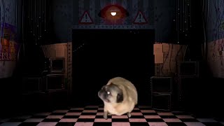 Pug dancing in every fnaf office music box 10 hours [upl. by Irtimd]