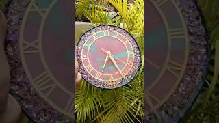 10inch minimal resin preservation clockorder at whatsapp 8489166598 resinart explore wallclocks [upl. by Noxaj]