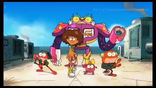 amphibia AMV luchando con robots Phineas y Ferb [upl. by Samale]