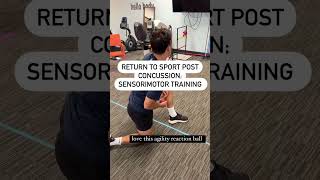 Return to Sport Post concussion Sensorimotor Training [upl. by Yttam]