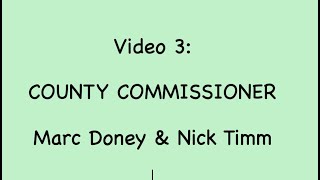 Video 3 Candidates for Okanogan Commissioner October 2024 [upl. by Metts408]