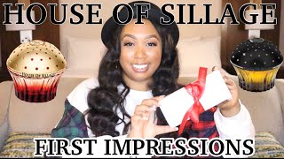 HOUSE OF SILLAGE DISCOVERY SET FIRST IMPRESSIONS  STYLE OF SCENTS [upl. by Ardnuahsal]