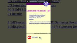 Braou  Degree 1st amp 6tg semesters results 2024 released  DrBR Ambedkar open university ug pg [upl. by Luoar127]