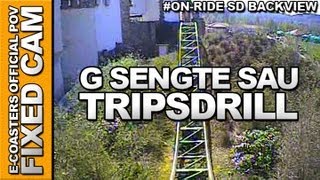 G Sengte Sau  Tripsdrill Erlebnispark  OnRide Back View ECAM [upl. by Balas]