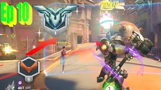 Ep 10 OW2 Bronze to GM Reinhardt Only [upl. by Esertal]