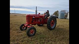 1954 International Super MTA Tractor  Gasoline  For Sale  December 10th [upl. by Aehsan]