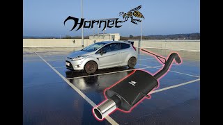 Hornet Exhaust for 14 Mk 7 Ford Fiesta [upl. by Enayd]