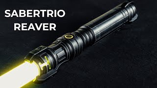 Sabertrio Reaver Neopixel Lightsaber Unboxing amp Review [upl. by Ecylla]