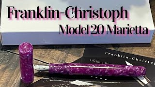 Franklin Christoph Model 20 Marietta [upl. by Chew]