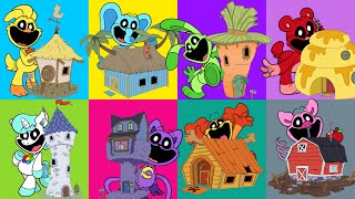 Las 8 CASAS de los SMILING CRITTERS de POPPY PLAYTIME CHAPTER 3 DESVELADAS  Las PUNTUO del 1 al 10 [upl. by Hollington]