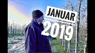 Obsthof Raddatz  Monatsrückblick auf ein Teil unserer Anlagen 1 I Januar 2019 [upl. by Dickenson]