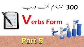 300 Forms of Verbs For Basic English Learners With Urdu Meaning Part 5 [upl. by Kiah]