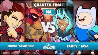 Fakey amp Java vs Boomie amp Sandstorm  Elimination QuarterFinal  Autumn Championship 2023  NA 2v2 [upl. by Leler]