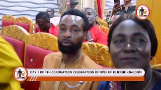 Watch major highlights and interviews from Day 1 of the 4th Coronation of Ovie of Idjerhe Kingdom [upl. by Beilul283]