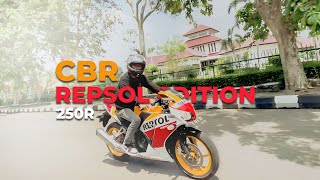 REVIEW HONDA CBR 250R K33 TAHUN 2014 REPSOL EDITION  SLEEPER BIKE YANG LANGKA [upl. by Ecnerewal]