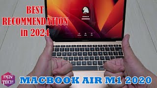 Apple MacBook Air M1 2020 unboxing and first impression – Worth buying laptop in 2024 [upl. by Eisoj]