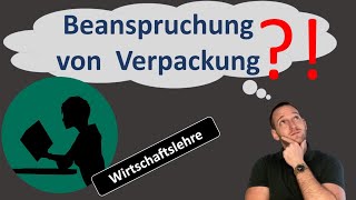 Beanspruchung von Verpackung [upl. by Etnovert]