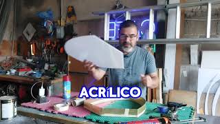 Como hacer letras 3D con aluminio oro espejo y acrilico oro espejo [upl. by Widera668]