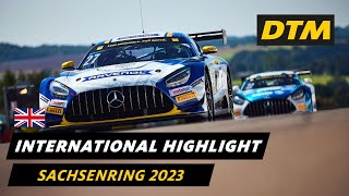 DTM Sachsenring  International extended Highlight [upl. by Tyika]