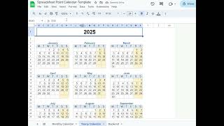 What to Look for in a Google Sheets Calendar Template [upl. by Lehcin]