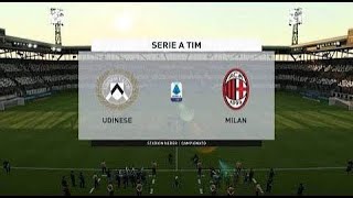 FC 24  Udinese vs AC Milan  Leao  Mbappé  Haaland  Sané  Serie A 20252026 [upl. by Algie]