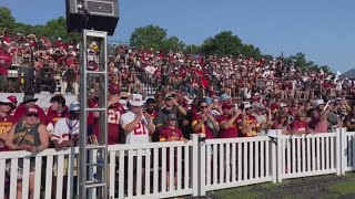 Terry McLaurin was in high demand with fans at day 4 of Commanders training camp [upl. by Ycat431]