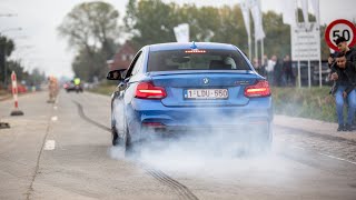 465HP BMW M240i with Decat Remus Exhaust  Burnouts amp Accelerations [upl. by Kcam368]