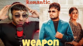 Weapon  KD Desirock  Pranjal Dahiya Song REACTION ❤️ [upl. by Belldame]