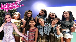 SHOW DA LARISSA MANOELA COM MINHAS AMIGAS YOUTUBERS  VLOG [upl. by Alegnad474]