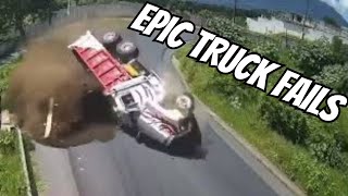 EPIC TRUCK FAILS amp BAD DRIVERS  Vol 8 [upl. by Trip]