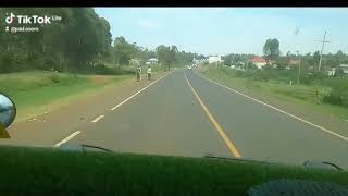 Driving along Kisii Rongo roadKenya Africa [upl. by Simpson]